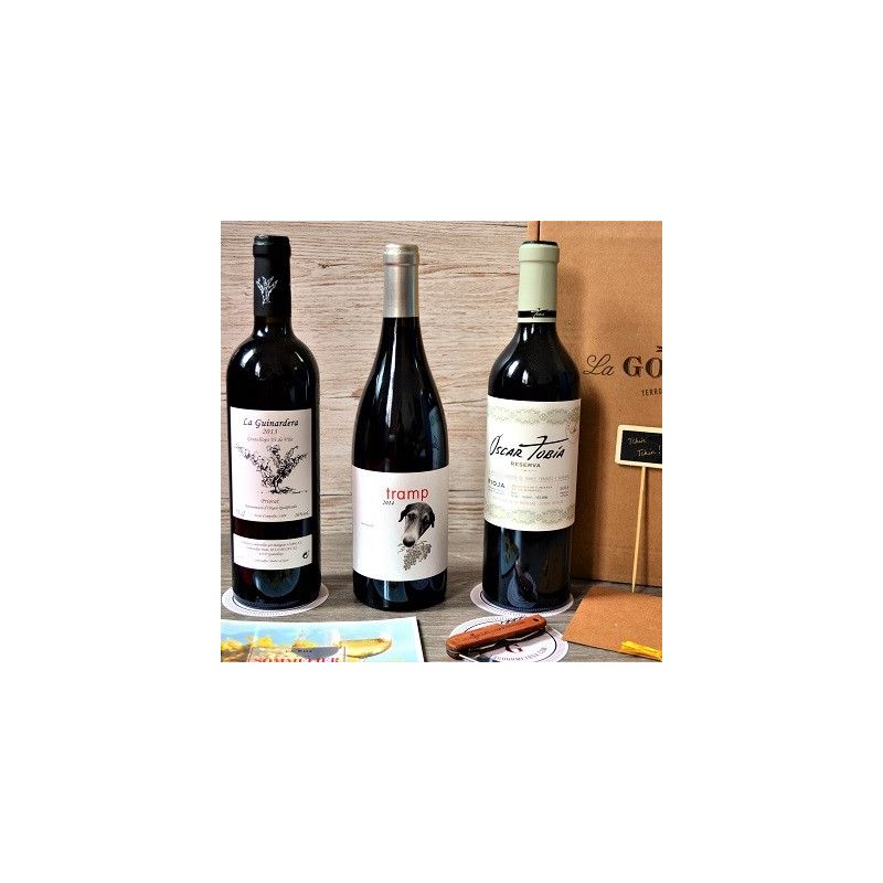 estuche-regalo para los amantes del vino de nuestro terruño