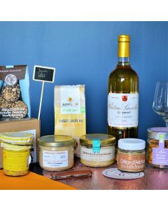 SAUTERNES and Foie-Gras DELUXE HORS D'OEUVRES GIFT BOX