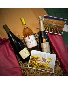 Caja regalo de Grandes Vinos Franceses La Sommelier 