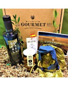 Coffret cadeau collection huile d'olive ARBEQUINA TRIO BOX 