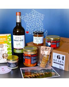 Panier gourmand basque du Béarn