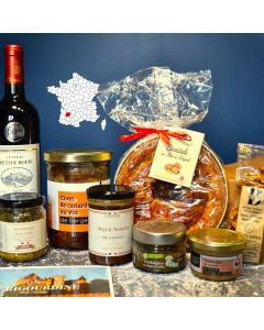 Dordogne Christmas gourmet basket