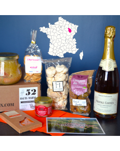 Cesta Gourmet de Champagne, la Alta-Marne
