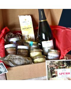 CHAMPAGNE DELUXE HORS D'OEUVRES GIFT BOX