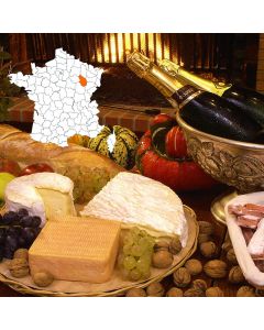 Cesta Gourmet de Champagne, la Alta-Marne