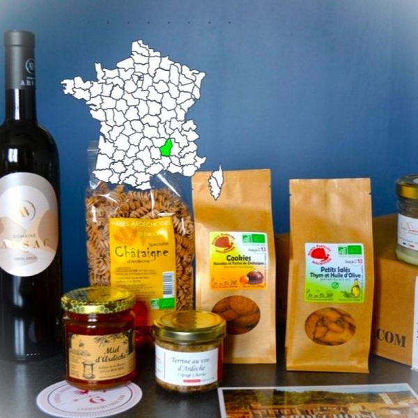 Cestino gourmet Ardèche