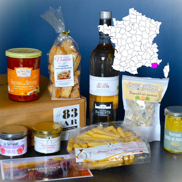 Cesto gastronomico provenzale del Var