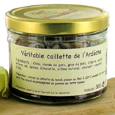 Artisanal Caillette Maison Teyssier Gourmet food gift Box Ardéche