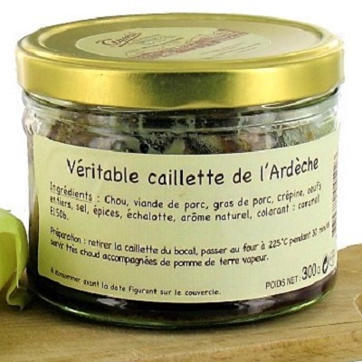 Coffret gourmand ARDECHE La Gourmet Box Caillette artisanale Maison Teyssier