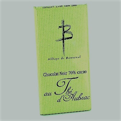 Chocolate negro al té de Aubrac cesta gourmet francesa por La Gourmet Box