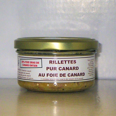 Foie Gras artesanal de pato cesta gourmet francesa la Gourmet Box