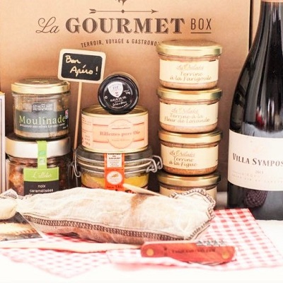 French hors d'oeuvres gourmet box