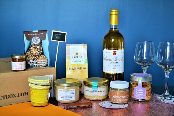 GOURMET FOIE GRAS AND SAUTERNES HAMPERS APPETIZER TASTING