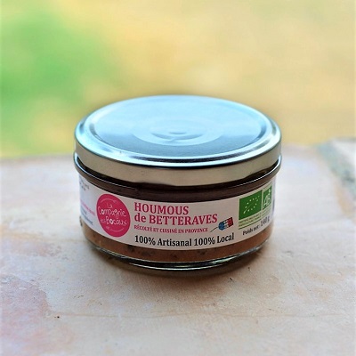 Fresh Beetroot hummus Provence Gourmet food and wine gift box