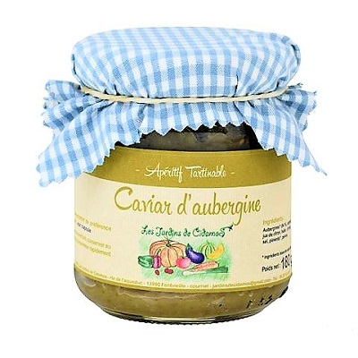 Homemade Aubergine Caviar les Délices de Cidamos Provence Gourmet food gift box 