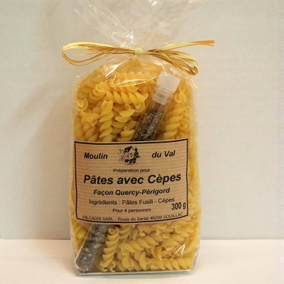 Cahors food and wine gourmet gift La Gourmet Box Quercy Artisanal Pasta With Quercy-Perigord mushrooms