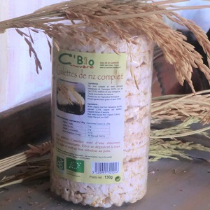 Galette de riz bio de Camargue