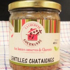 Lentilles chataignes Cocotte Gourmande