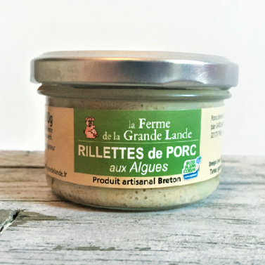 photo rillette artisanale panier gourmand Bretagne Cote d armor