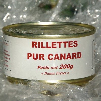 rillettes pur canard