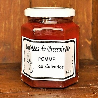 Gelee de pomme artisanale panier gourmand Normandie
