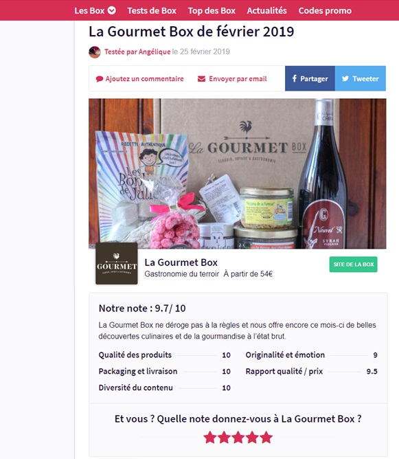 valoracion-cesta-gourmet-francesa-loira-la-gourmet-box