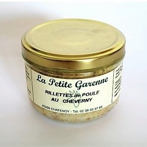 Rillettes de poule artisanale coffret cadeau gourmand LOIRET La Gourmet Box 