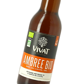 Coffret gourmand Chti La gourmet Box biere Vivat Ambrée Bio