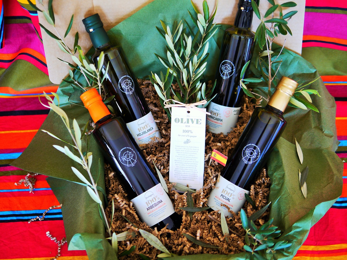 Olive oil tasting gift box by la Gourmet Box 