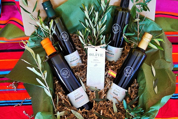 Coffret cadeau huile olive