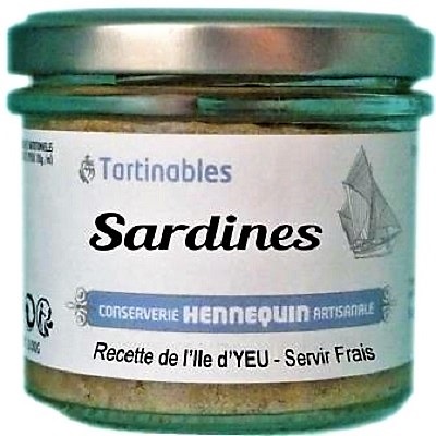 Rillettes de sardine artisanale coffret cadeau gourmand Vendée La Gourmet Box 