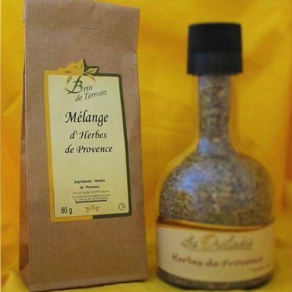 Herbes de Provence sachet kraft Oréliades