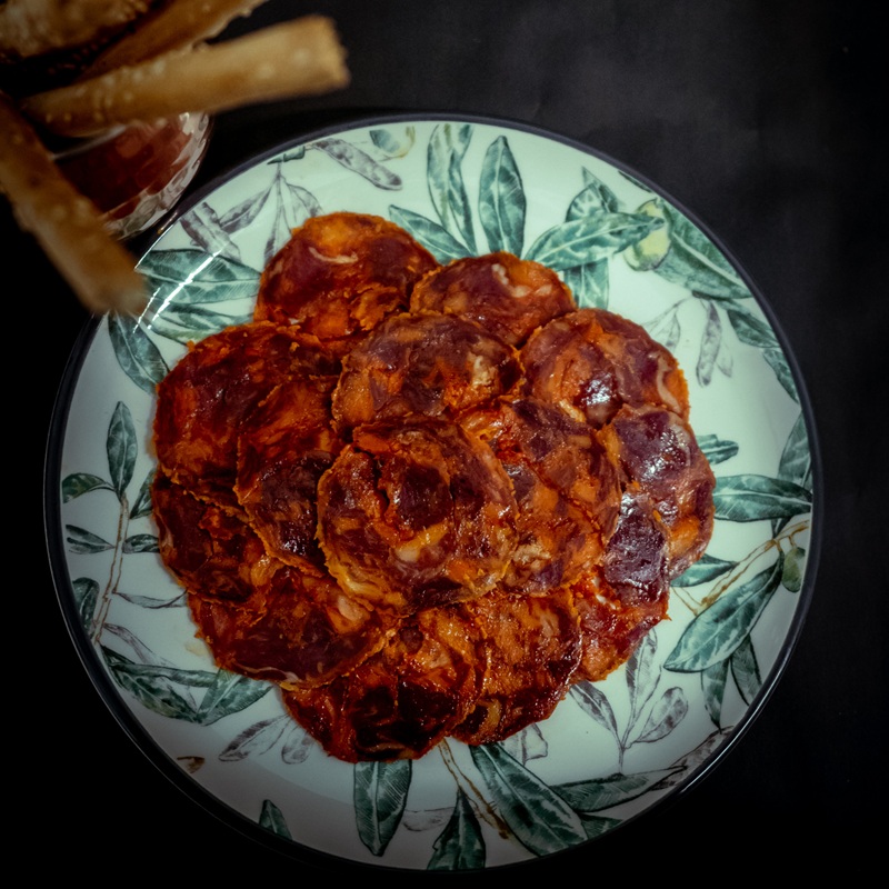 Chorizo Ibérique Pata negra de Bellota