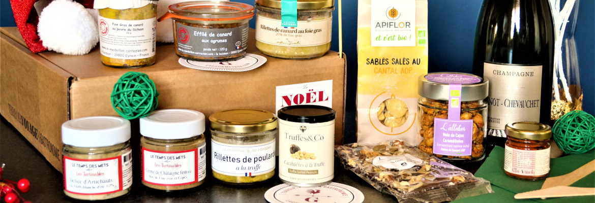 Le coffret gourmand s'invite à vos fêtes de fin d'année ○ RG Gourmet